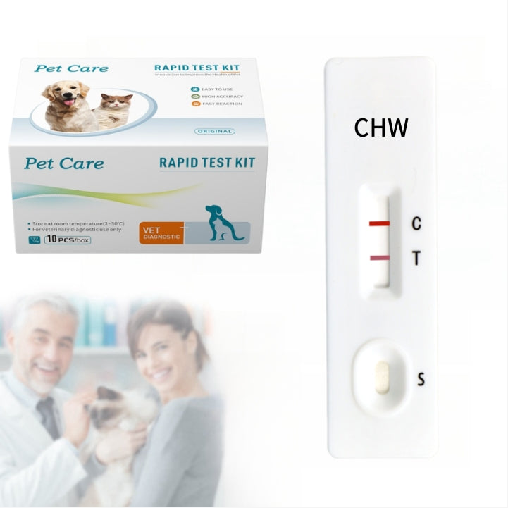 HEARTWORM Test for Dogs – Canine / Feline HW Rapid At-Home Testing Kit