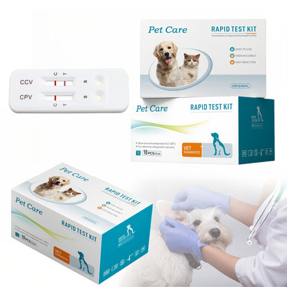 Dog CORONAVIRUS + PARVO 2-in-1 Combo At-Home Test Kit for Dogs – CCV+CPV Ag