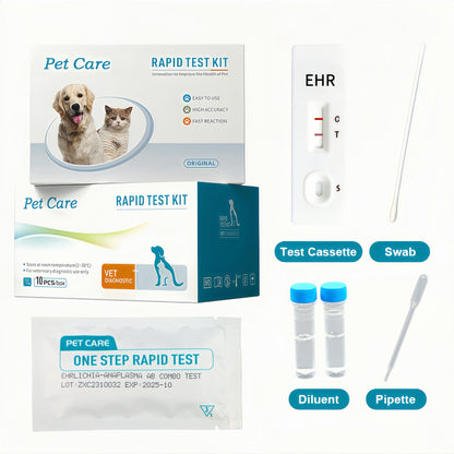 EHRLICHIOSIS Test for Dogs – Ehrlichia Canis Antibody Rapid At-Home Testing Kit