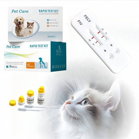 Curated visual reference: Feline Leukemia Diagnostic Testing Reference: View Full Details