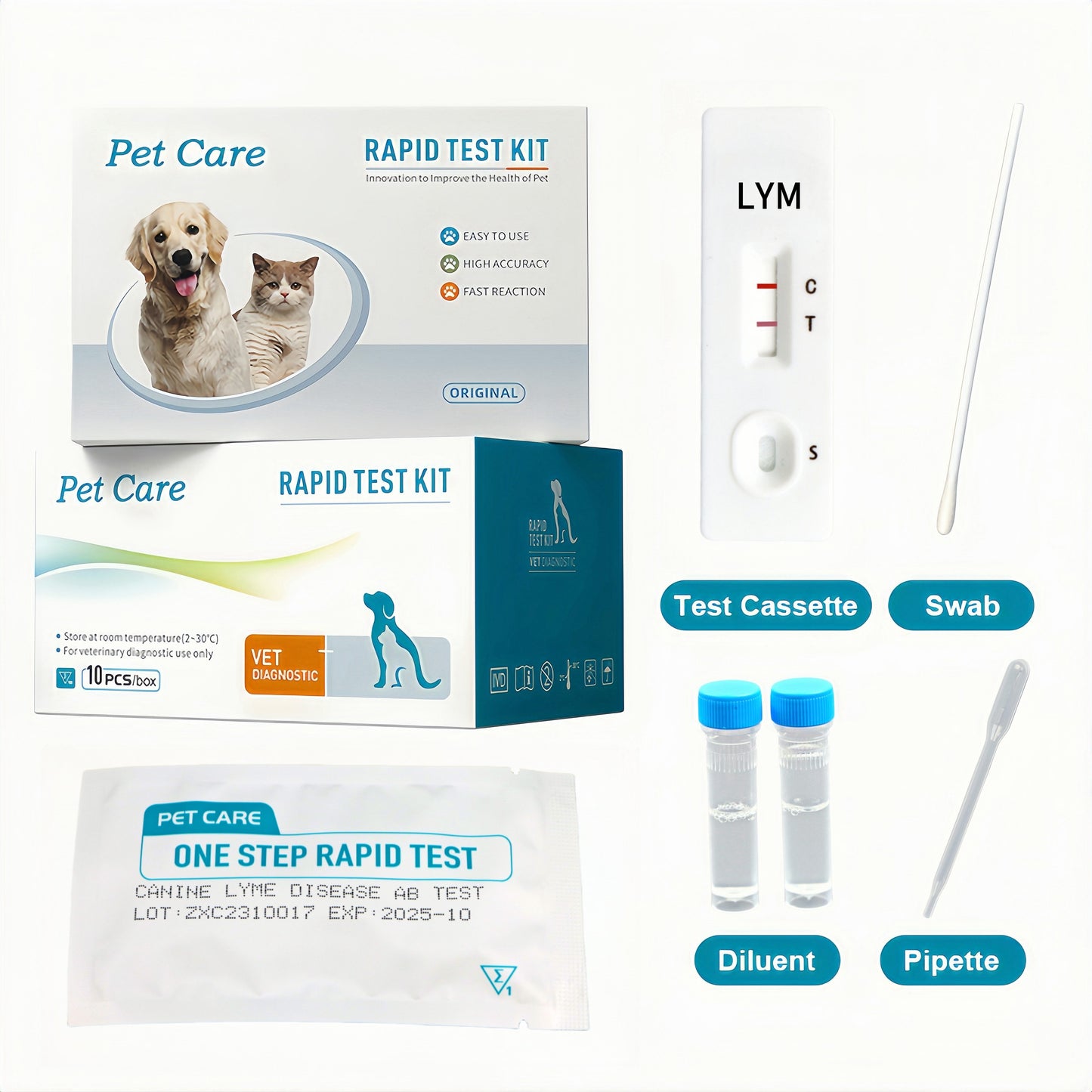 LYME Disease Test for Dogs – Canine Rapid At-Home Testing Kit